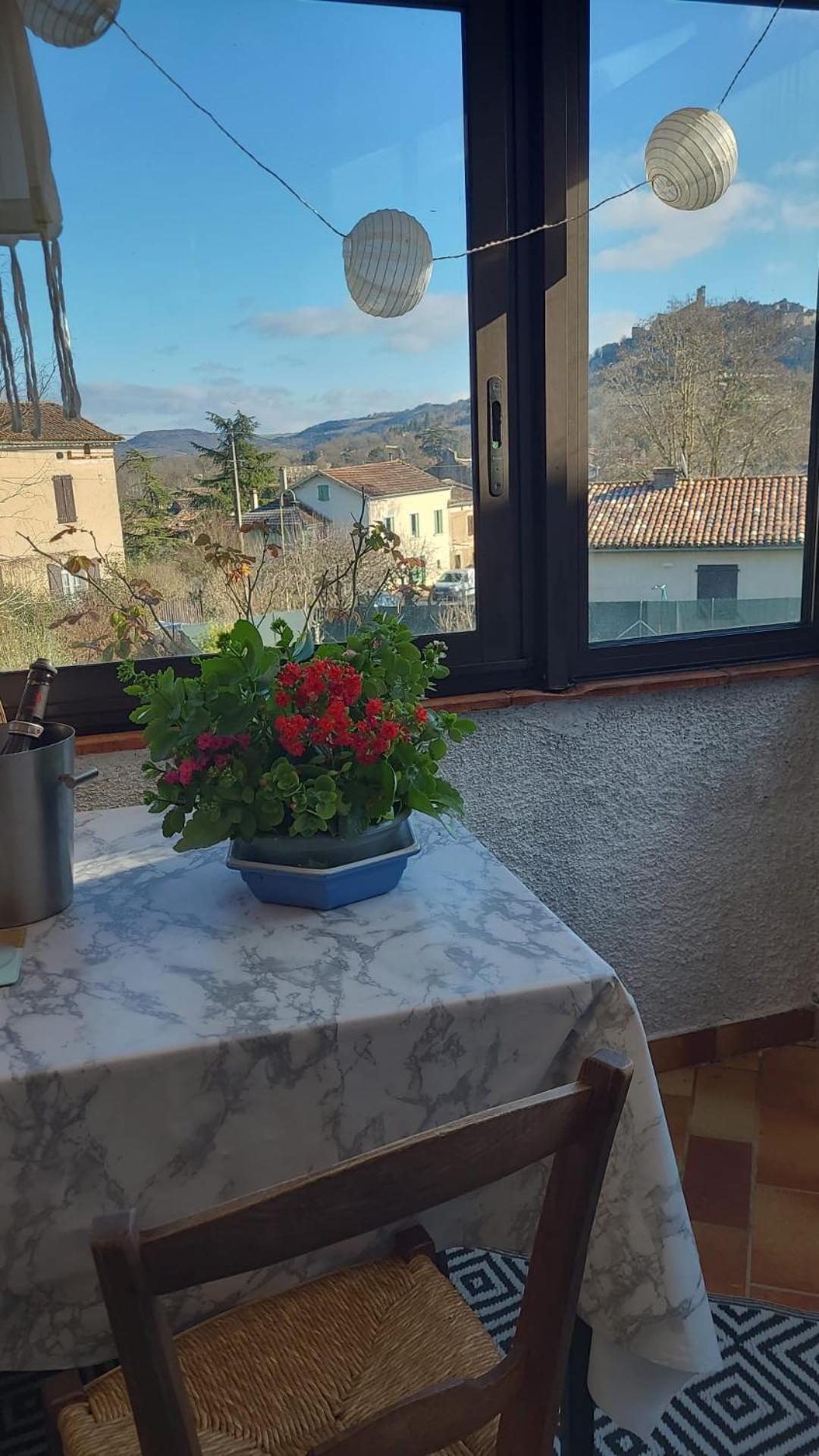 La Jolie Vue Et La Maison De La Tour- Cordes-Sur-Ciel Les Cabannes  Bagian luar foto